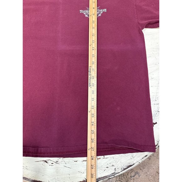 The Doobie Brothers Rockin Down The Highway Burgundy Graphic T-Shirt XL - Picture 3 of 7